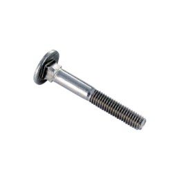 BOULON TETE RONDE COLLET CARRE 6X40 INOX A2 (BLISTER DE 10)