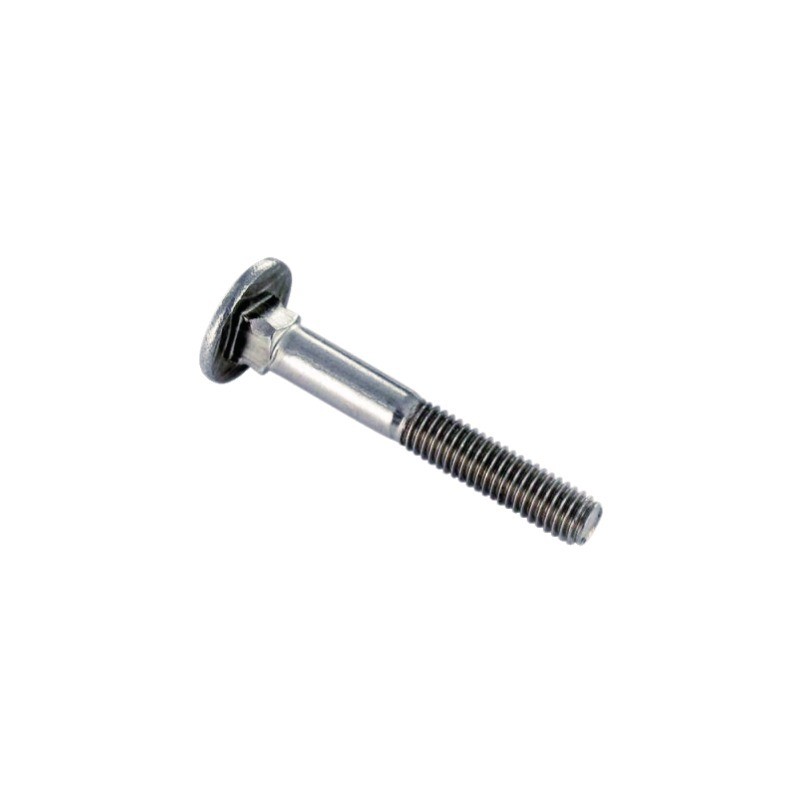 BOULON TETE RONDE COLLET CARRE 6X40 INOX A2 (BLISTER DE 10)