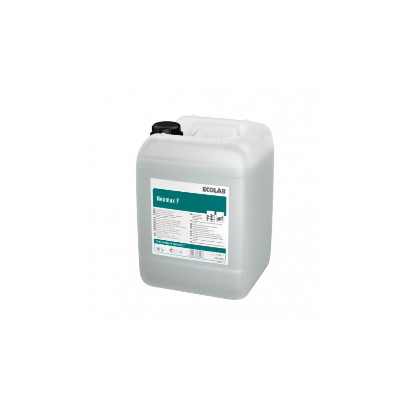 Détergent sols autolaveuse NEOMAX F ECOLAB - 3035560 - Bidon 10L