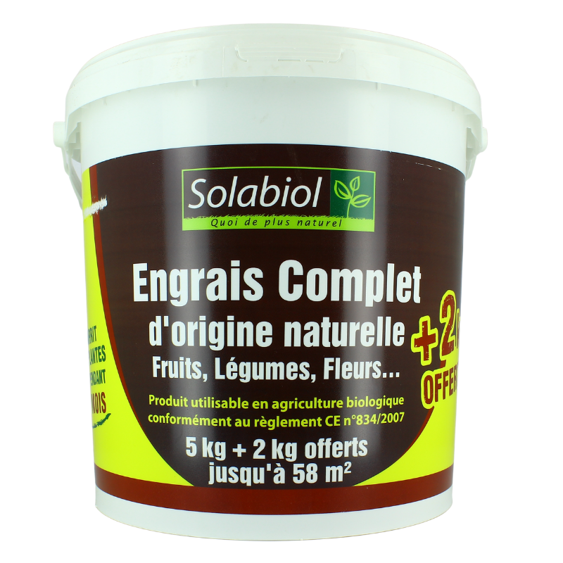 ENGRAIS COMPLET PROMO 5 + 2 kg granulés