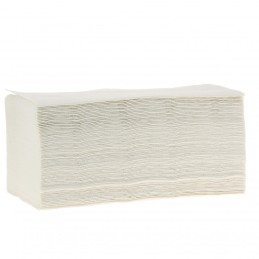 EMP 2 pl. g/c en V recyclé blanc 22.5x21cm - Ct de 5000