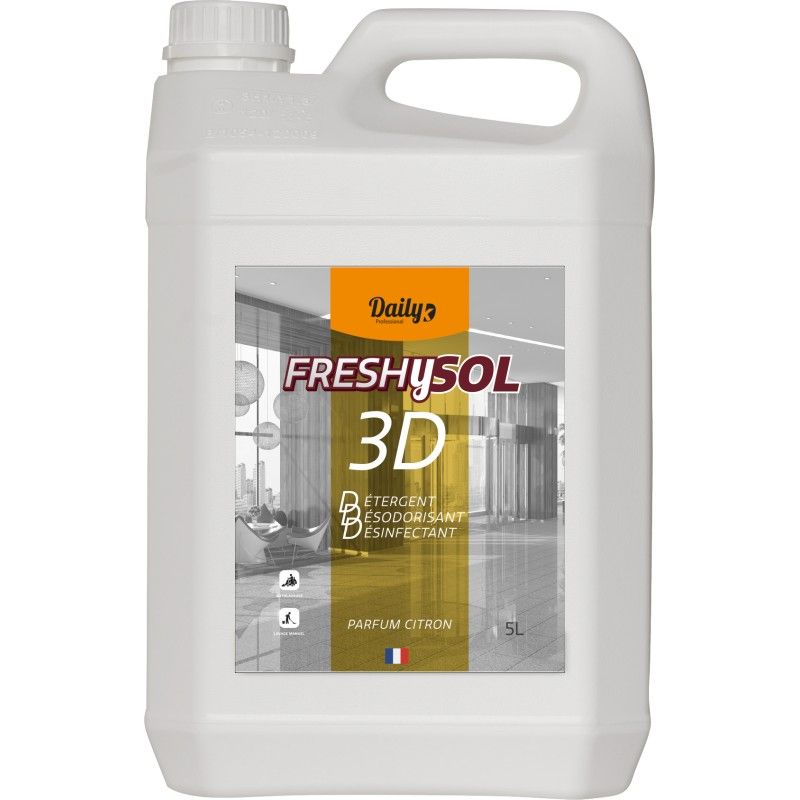 FRESHYSOL 3D Détergent dégraissant désinfectant DAILYK