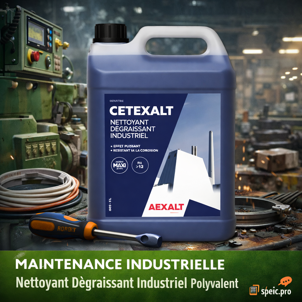 Nettoyant dégraissant industriel polyvalent
